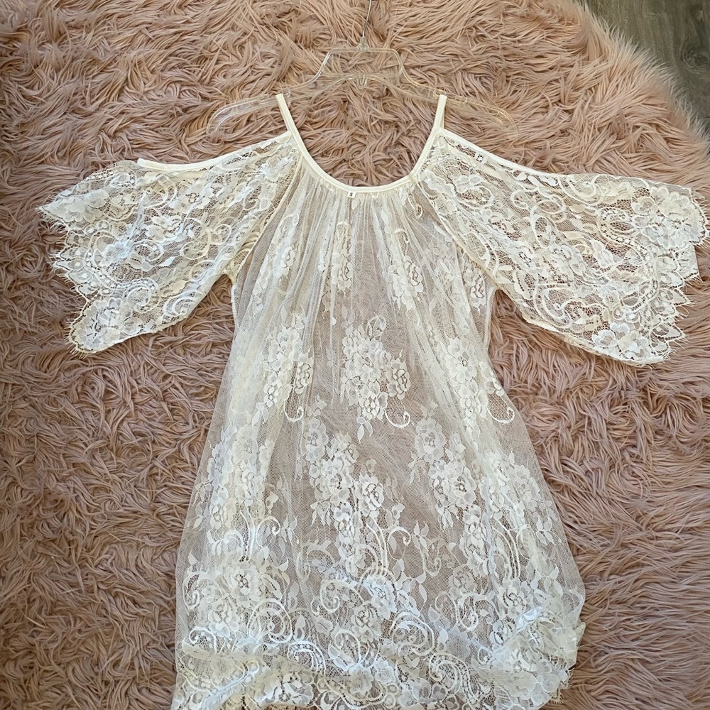 White Lace Dress